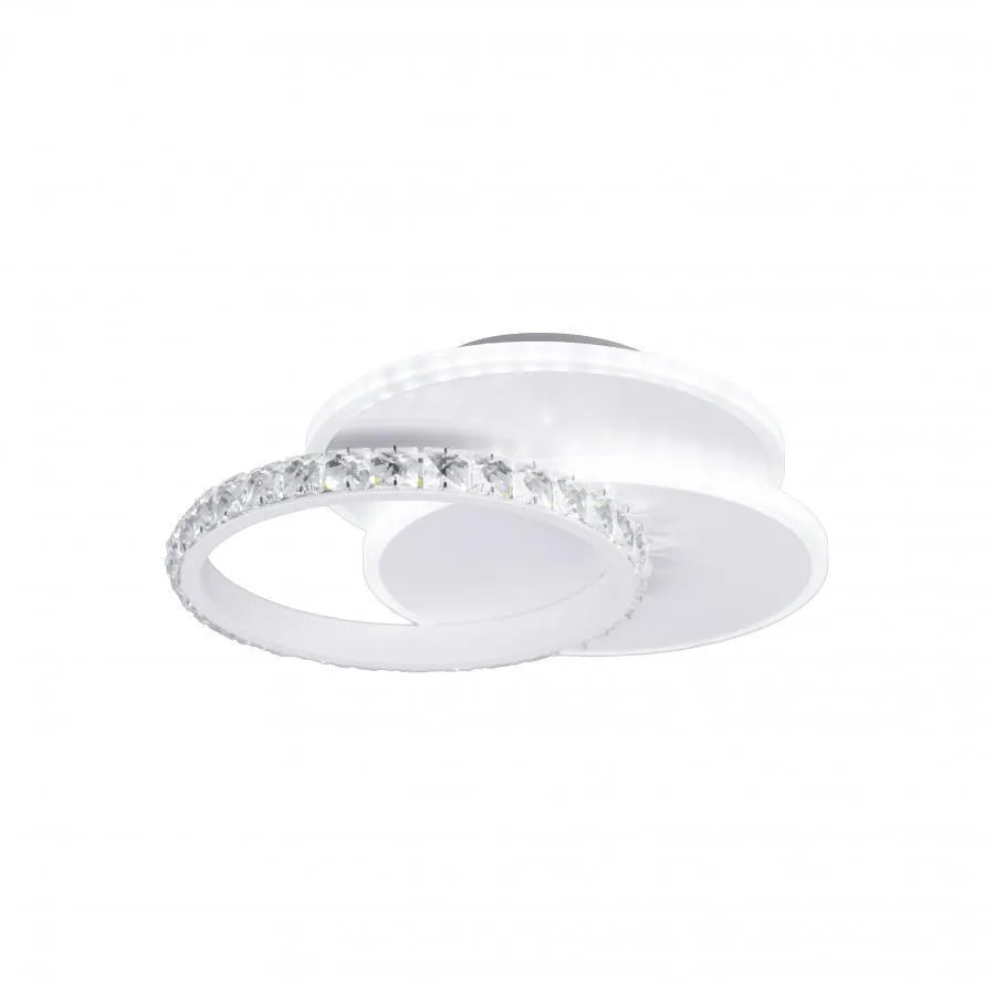 LED LED Sofia, 24W, κρύο/ζεστό/ουδέτερο φως, λευκό