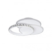 LED LED Sofia, 24W, κρύο/ζεστό/ουδέτερο φως, λευκό