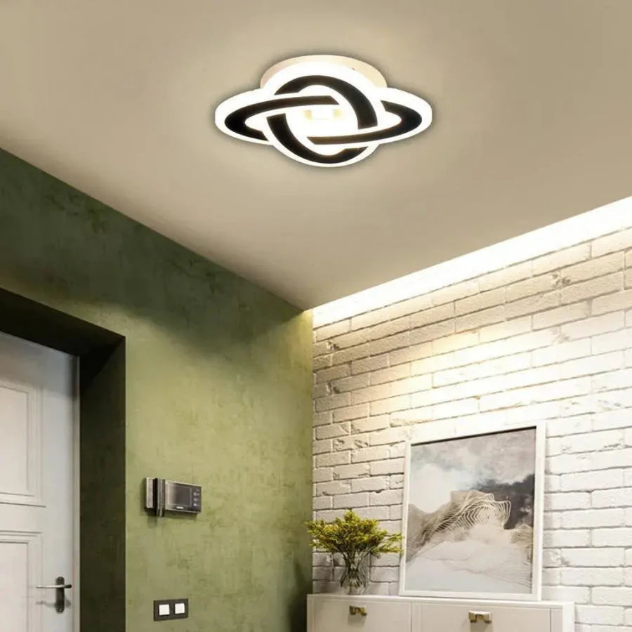 LED LED Sophie, 53W, κρύο/ζεστό/ουδέτερο φως, μαύρο
