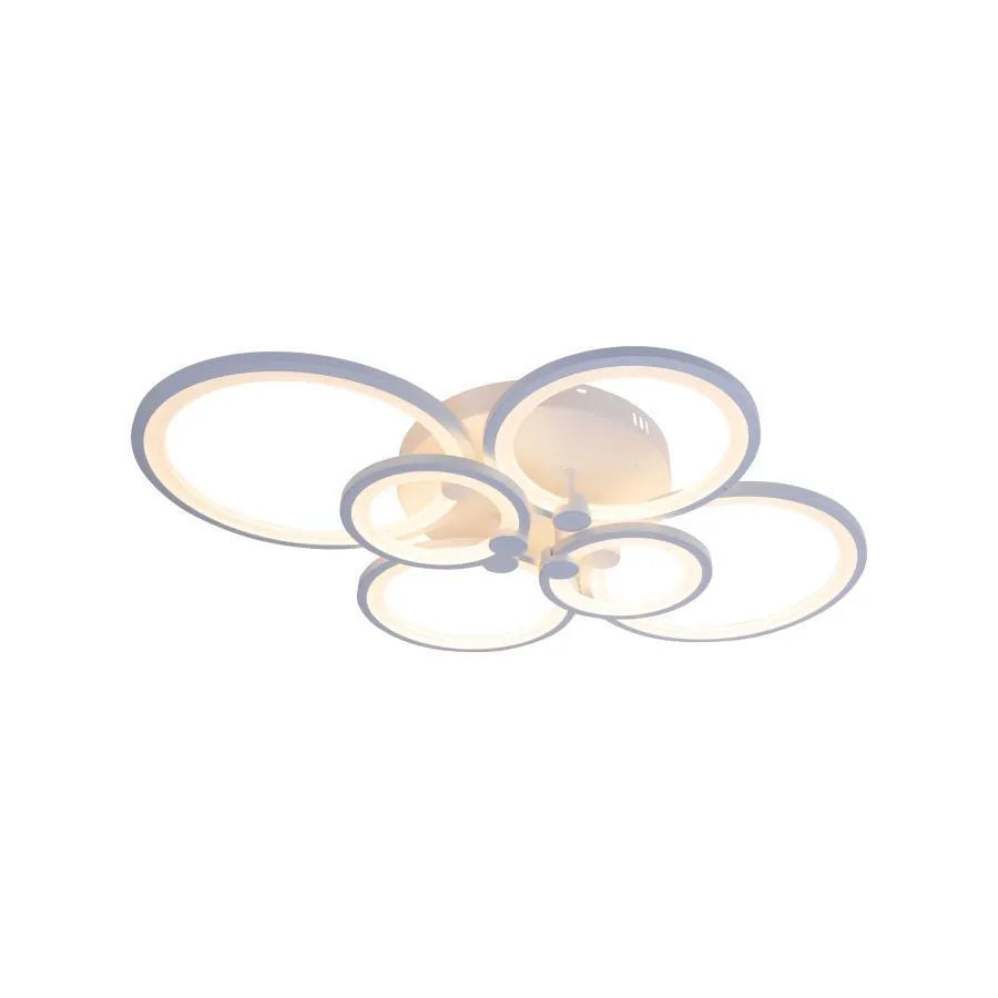 LED Lulus με Alha, 168W, Dimable, Acrylic, White Remote Control