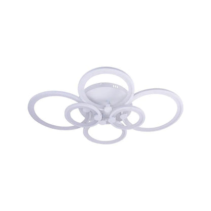 LED Lulus με Alha, 168W, Dimable, Acrylic, White Remote Control