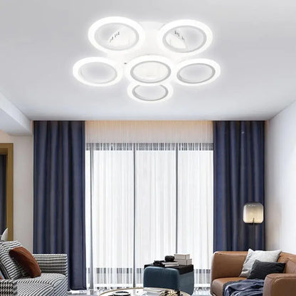 LED πολυέλαιος με το Bohemian Remote Control, 50W, Unkind, White