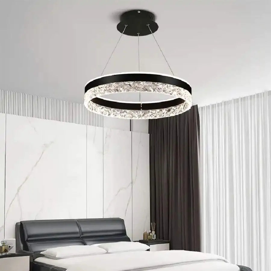 LED λαγνεία με τηλεχειριστήριο 124W Black