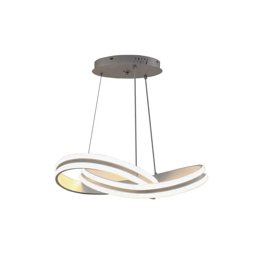 LED LUST ΑΝΤΙΜΕΤΩΠΙΣΗ με το τηλεχειριστήριο βρόχου Infinity, 120W, ρυθμιζόμενο ύψος, κρύο/ζεστό/ουδέτερο φως, μαργαρίτα, λευκό
