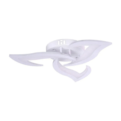 LED Lust με τηλεχειριστήριο Lotus, 48W, 3 πέταλα, κρύο/ζεστό/ουδέτερο φως, ασταθές, λευκό