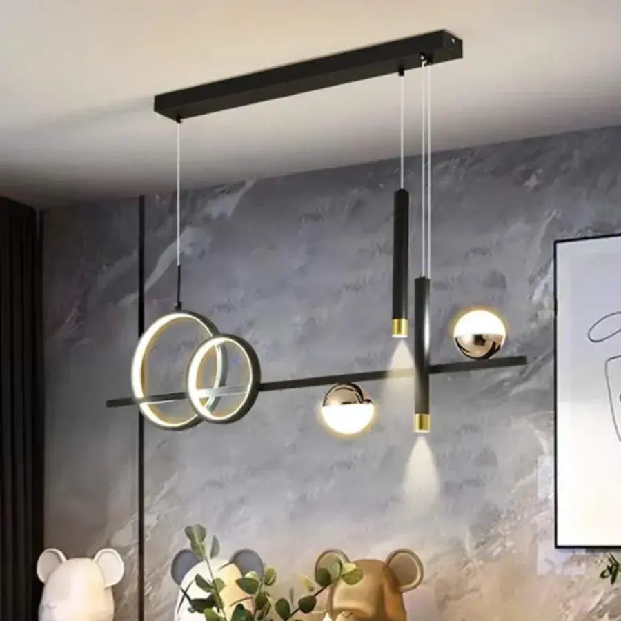 LED Lulus με Damar Damar Melecomand 55W Dimabila Black White