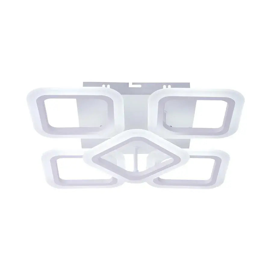 LED Lulus με τηλεχειριστήριο Hadron, 90W, Dimable, White, Acrylic