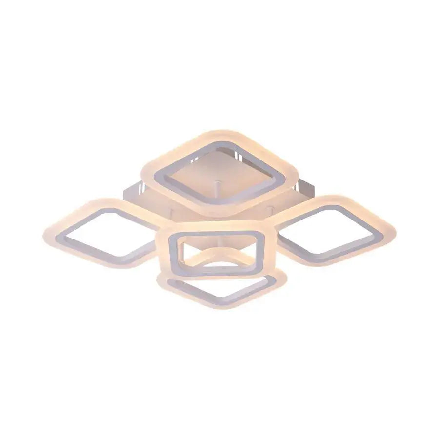 LED Lulus με τηλεχειριστήριο Hadron, 90W, Dimable, White, Acrylic