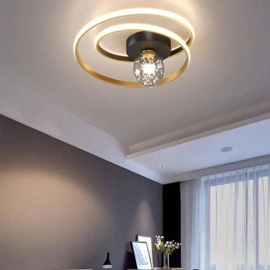LED Lulus με LED LED LED 96W Black Gold