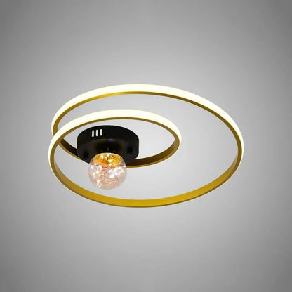 LED Lulus με LED LED LED 96W Black Gold