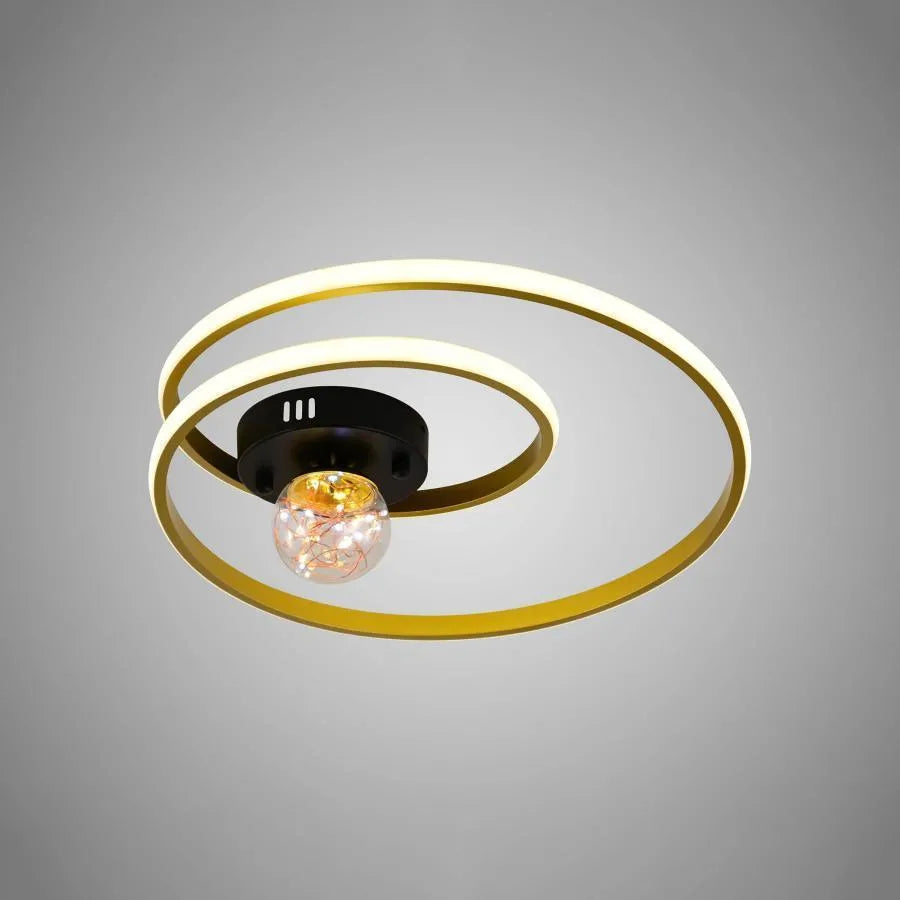 LED Lulus με LED LED LED 96W Black Gold