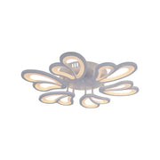 LED λαγνεία με τηλεχειριστήριο Blossom, 72W, 6 πέταλα, κρύο/ζεστό/ουδέτερο φως, ασταθές, λευκό