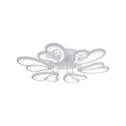 LED λαγνεία με τηλεχειριστήριο Blossom, 72W, 6 πέταλα, κρύο/ζεστό/ουδέτερο φως, ασταθές, λευκό