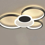 LED Lulus με Enterchand Kian 112W Dimabila Black White