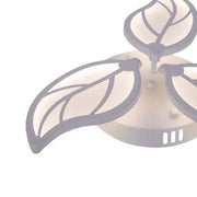 LED πολυέλαιος με τηλεχειριστήριο Laurice, 33W, 3 πέταλα, κρύο/ζεστό/ουδέτερο φως, ασταθές, λευκό