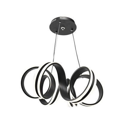 LED LUST ΑΝΤΙΜΕΤΩΠΙΣΗ με το τηλεχειριστήριο Infinity Twist, 180W, ρυθμιζόμενο ύψος, κρύο/ζεστό/ουδέτερο φως, ασταθές, μαύρο