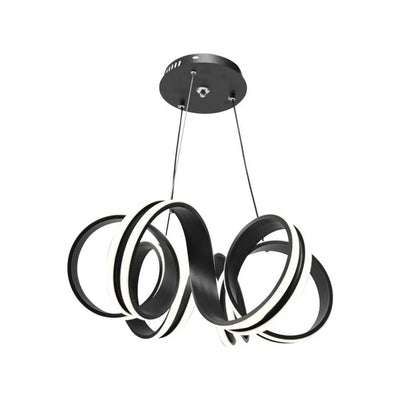 LED LUST ΑΝΤΙΜΕΤΩΠΙΣΗ με το τηλεχειριστήριο Infinity Twist, 180W, ρυθμιζόμενο ύψος, κρύο/ζεστό/ουδέτερο φως, ασταθές, μαύρο
