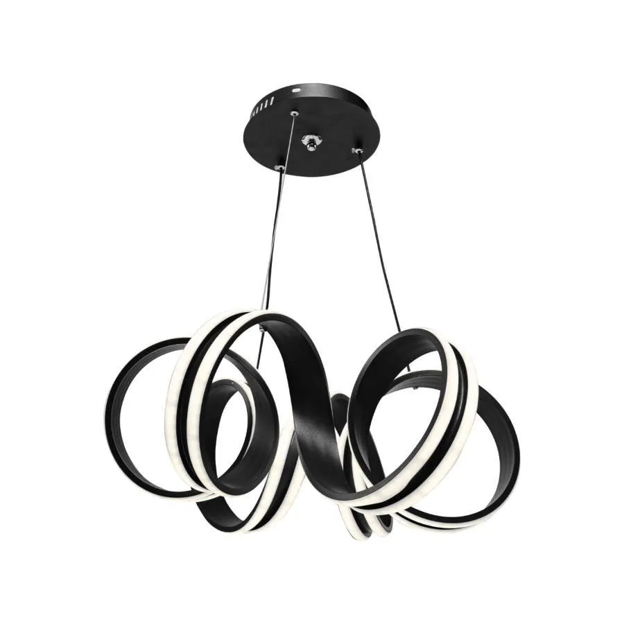 LED LUST ΑΝΤΙΜΕΤΩΠΙΣΗ με το τηλεχειριστήριο Infinity Twist, 180W, ρυθμιζόμενο ύψος, κρύο/ζεστό/ουδέτερο φως, ασταθές, μαύρο