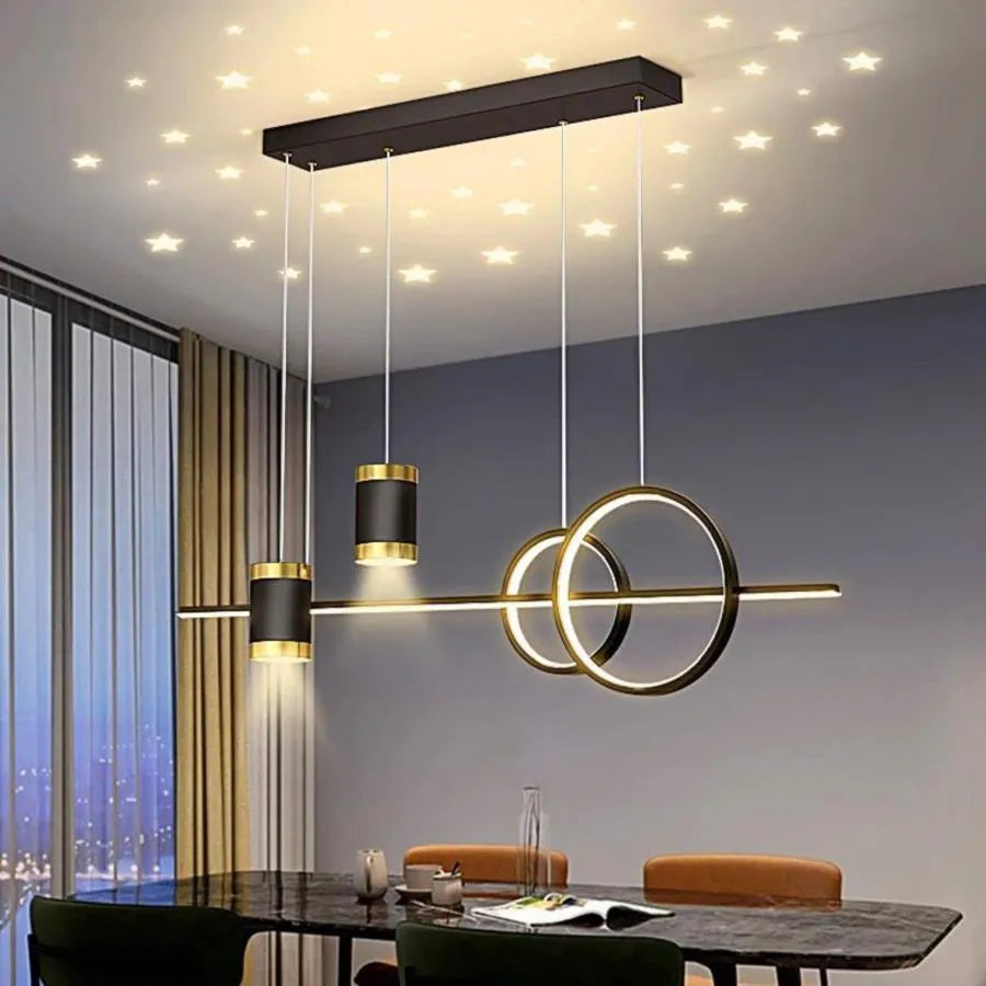 Η Paulina LED LED LED 75W Black White