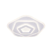 LED LUD με τηλεχειριστήριο Pentagon, 59W, κρύο/ζεστό/ουδέτερο φως, λευκό