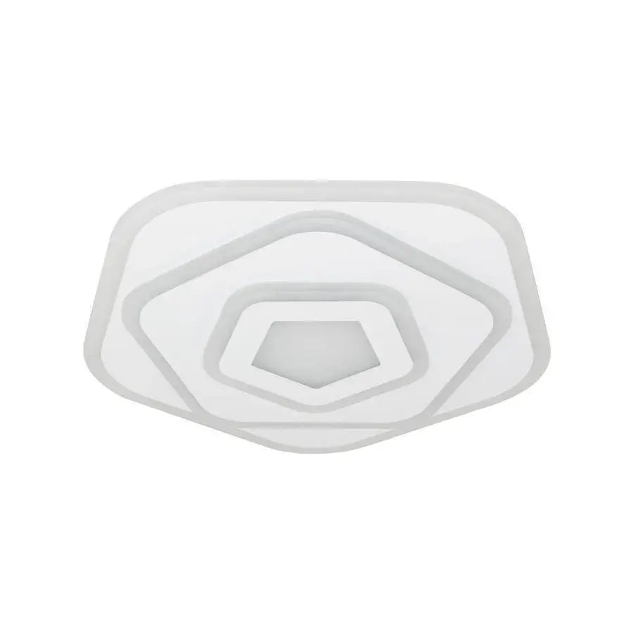 LED LUD με τηλεχειριστήριο Pentagon, 59W, κρύο/ζεστό/ουδέτερο φως, λευκό