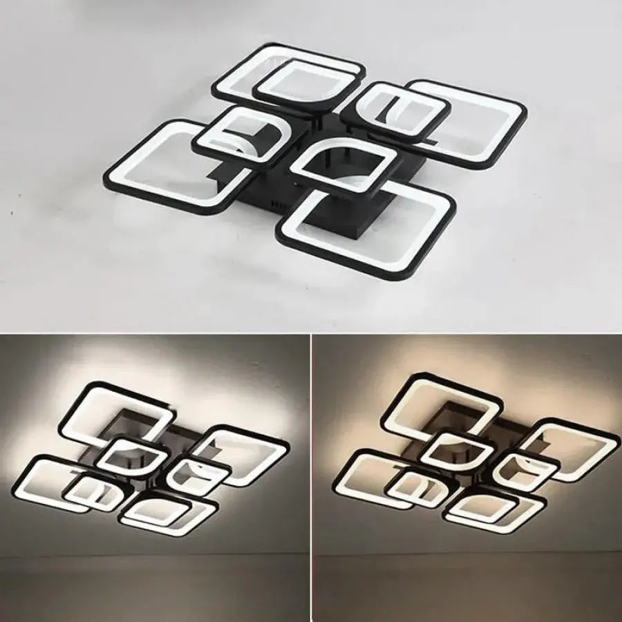 LED Lust με τηλεχειριστήριο Siona, 192W, Dimable, Black