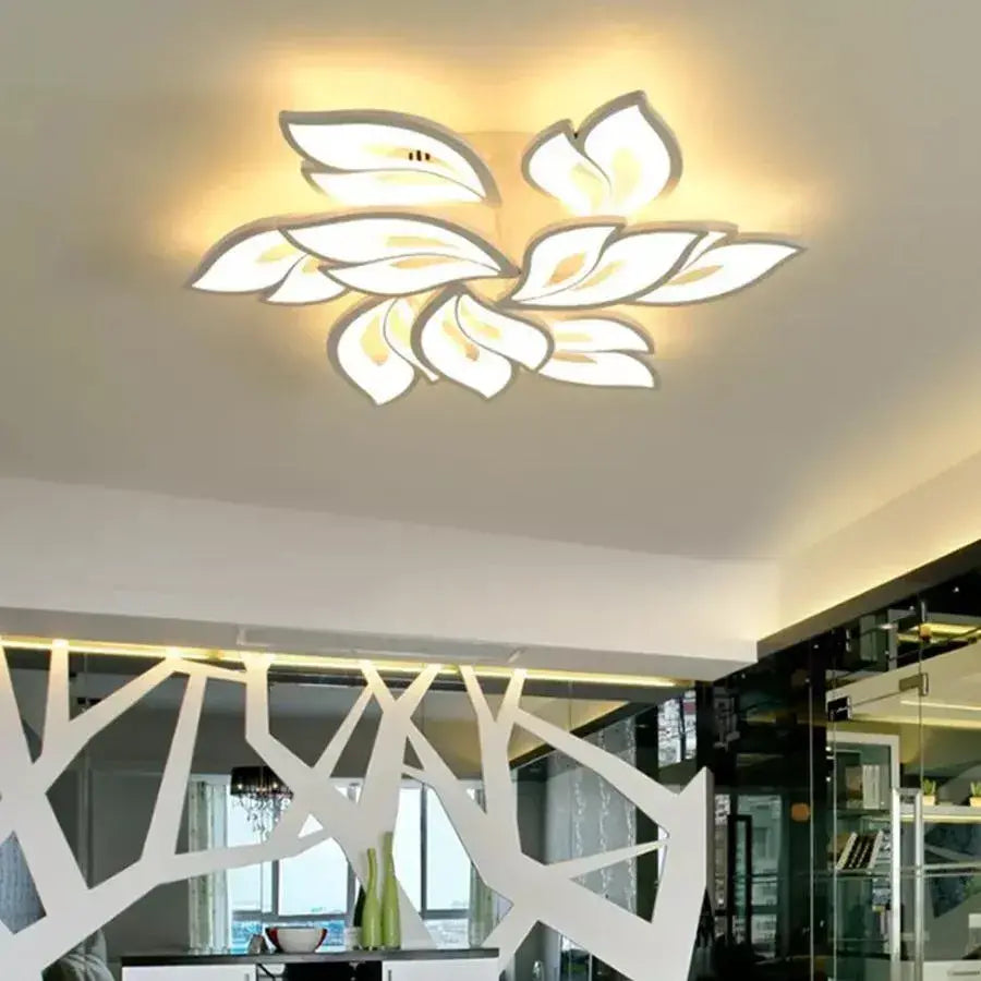 LED Lust με τηλεχειριστήριο Lily 9 Στοιχεία κρύο/ζεστό/ουδέτερο 117W White Dimable