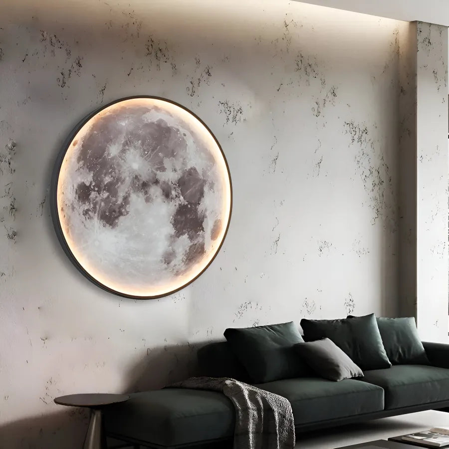 Εφαρμόστε Διακοσμητικά LED Moon 27W διάμετρος 50cm 3000/4000/6000k