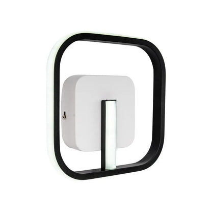 LED LED Victoria, 16W, κρύο/ζεστό/ουδέτερο φως, μαύρο και άσπρο
