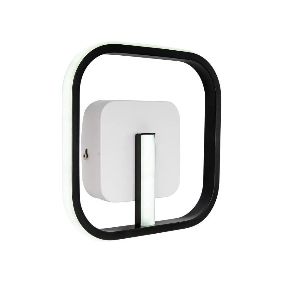LED LED Victoria, 16W, κρύο/ζεστό/ουδέτερο φως, μαύρο και άσπρο
