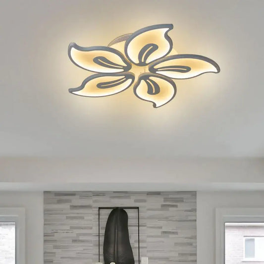 LED Lulus με Melecomanda Jasmine 73W 5 πέταλα κρύο/ζεστό/ζεστό ουδέτερο λευκό