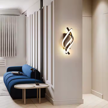 Εφαρμόστε LED Ray 20W Wavy Cold/Hot/Neutral Metal και Black Silicone
