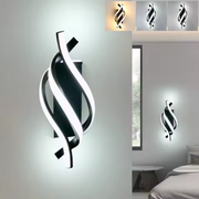 Εφαρμόστε LED Ray 20W Wavy Cold/Hot/Neutral Metal και Black Silicone