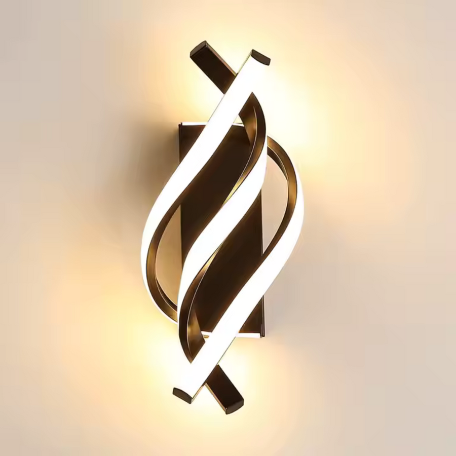 Εφαρμόστε LED Ray 20W Wavy Cold/Hot/Neutral Metal και Black Silicone