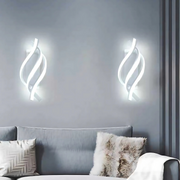Εφαρμόστε LED Reid 20W Wavy Cold/Hot/Neutral Metal and White Silicone