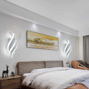 Εφαρμόστε LED Reid 20W Wavy Cold/Hot/Neutral Metal and White Silicone