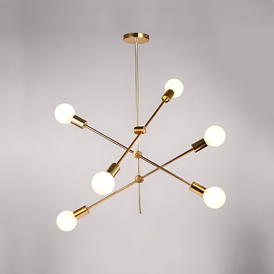 Lusta Dariya 6x E27, Metal, Gold