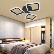 LED LED Pulsaris, 32W, Acrylic, Black, 4000K, IP.20
