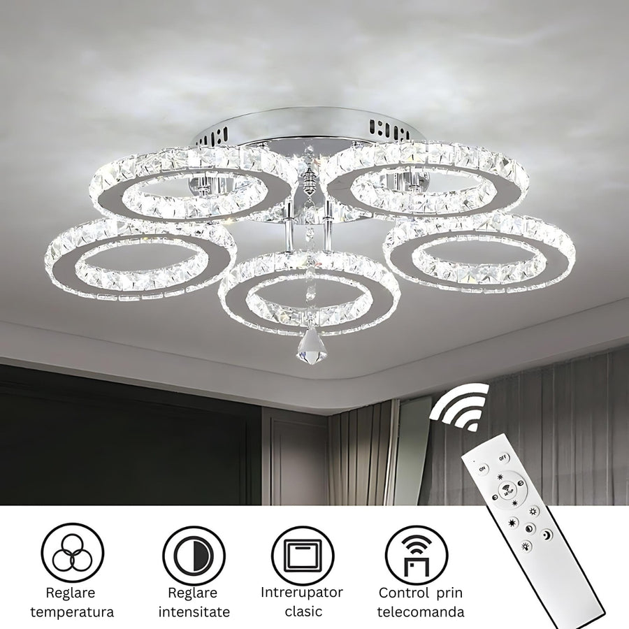 LED Lust με τηλεχειριστήριο και Crystal Anubis 61W