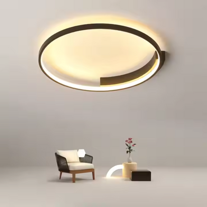 LED πολυέλαιος με τηλεχειριστήριο Letizia, 33W, 1 κύκλο, κρύο/ζεστό/ουδέτερο φως, ασταθές, μαύρο