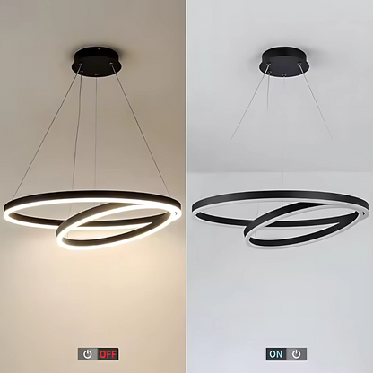 LED LED AMELIA 4000K 31W 49,9cm Black