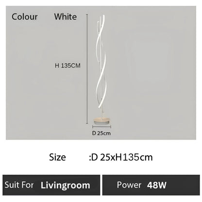 LED LED Upsilon, 48W, 3000K/4000K/6000K, μέταλλο και ακρυλικό, λευκό