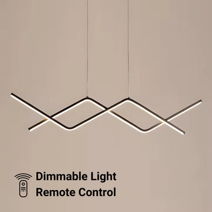 LED LED Nancy, 72W, Acrylic, Black