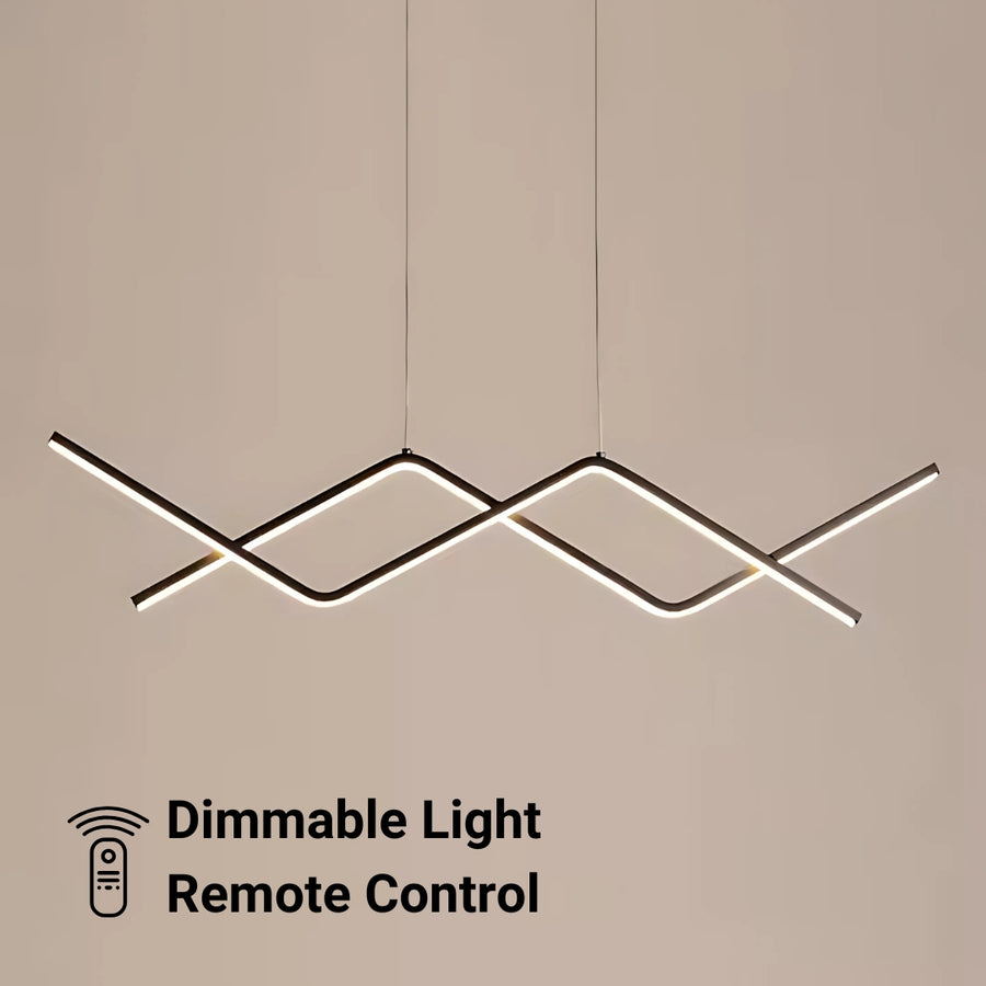 LED LED Nancy, 72W, Acrylic, Black