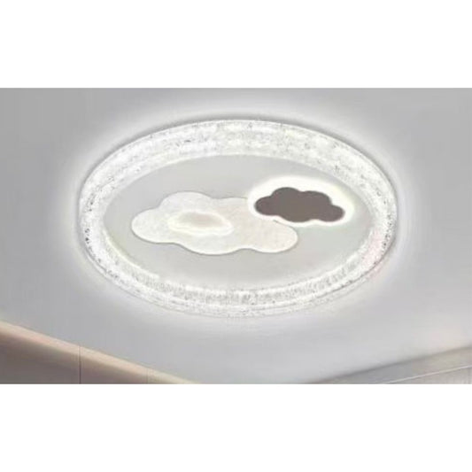 LED LED Skyform Starry, 160W, κρύο/ζεστό/ουδέτερο φως, μαύρο