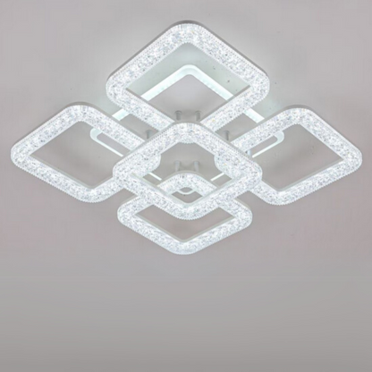 LED LED Astrid με τηλεχειριστήριο, Daisy, White, Crystals