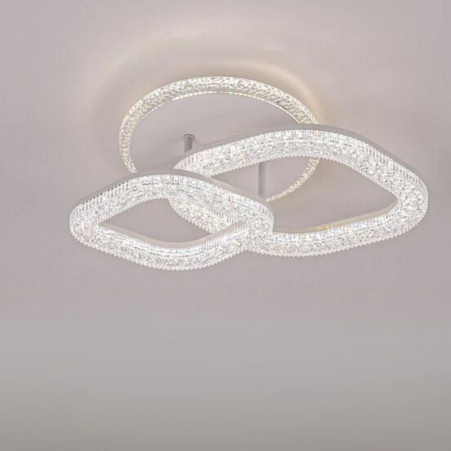 LED LED Asgard Remote Control, Daisy, White, Crystals