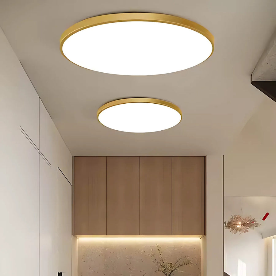LED Solis 37cm 32W Οροφές ουδέτερου χρυσού