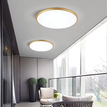 LED Solis 37cm 32W Οροφές ουδέτερου χρυσού