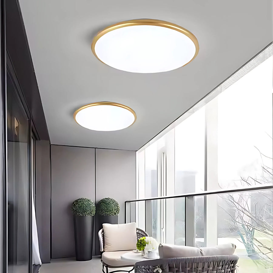 LED Solis 37cm 32W Οροφές ουδέτερου χρυσού